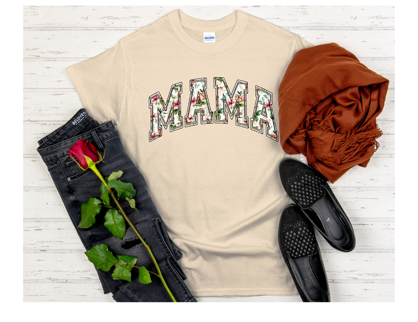 MAMA Floral Shirt