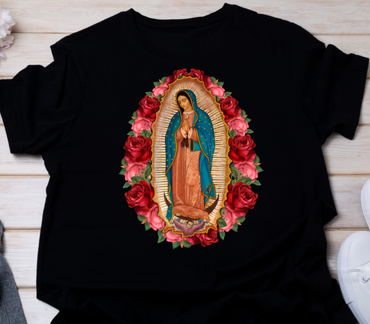 Virgen de Guadalupe HTV Transfer