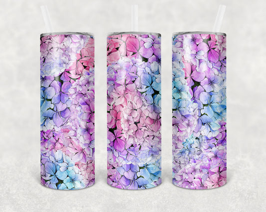 Hydrangea 20 oz Tumbler